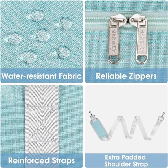 For Spirit Airlines Personal ItemBag 18x14x8 Foldable Travel DuffelBag Underseat - Picture 4 of 7